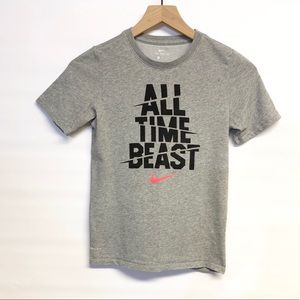 Nike girls dri-fit all time beast small‎ tee shirt